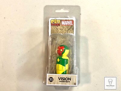 Pin Mate Marvel Comics Vision Wooden Figure 31 Avengers