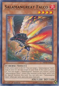 Salamangreat Falco - MP19-EN155 - Common - 1st Edition x3 - Near Mint