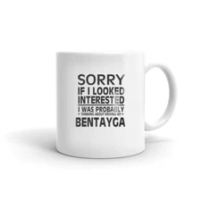 Thinking About Driving My Bentayga Coffee Tea Ceramic Mug Office Work Cup 