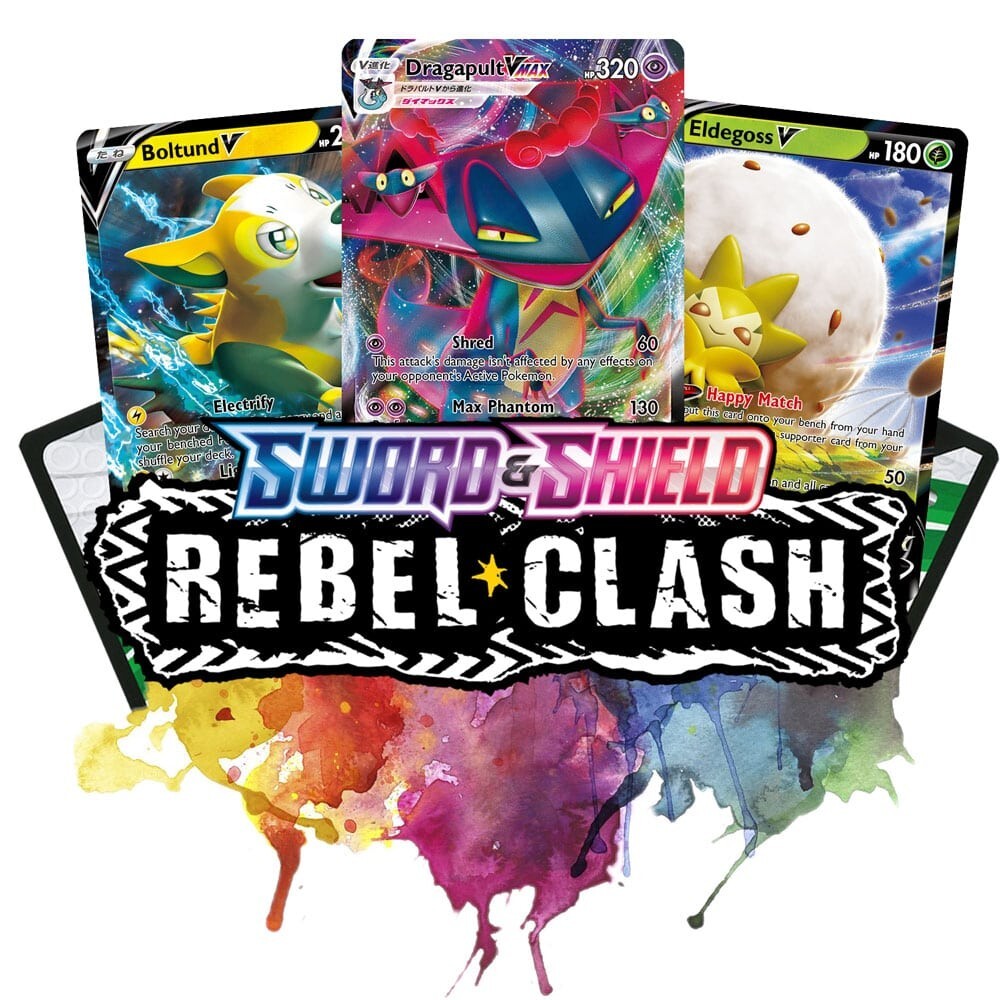 Pokemon Trading Card Game Live Code * Sword & Shield - Rebel Clash *
