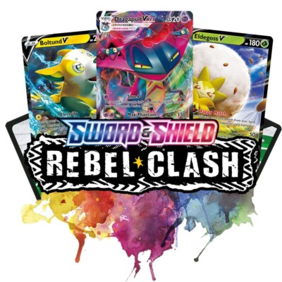 Pokemon Trading Card Game Live Code * Sword & Shield - Rebel Clash *