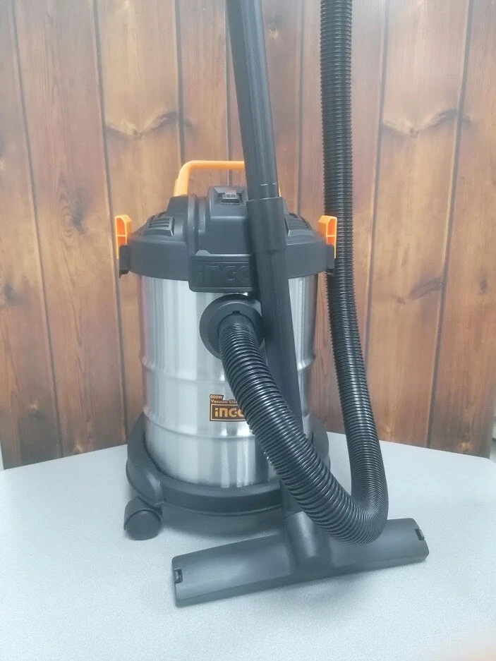 ASPIRAPOLVERE-LIQUIDI INOX 12L 800W INGCO - Immagine 2 di 2