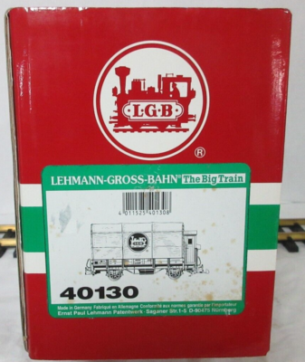 LGB 40130 LGB COVER WAGON RARE NEW | eBay