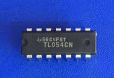TL054CN IC OPAMP JFET 4 Circuit 14DIP #96-9