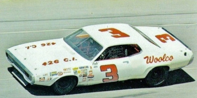 #3 Buddy Baker Woolco Plymouth 1/64th Scale Decals