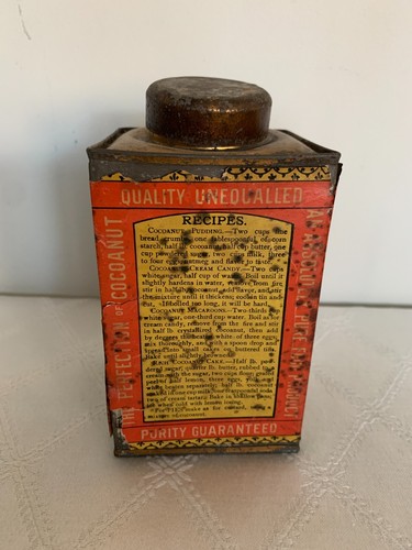 Antique Century Cocoanut Tin - Picture 3 of 15