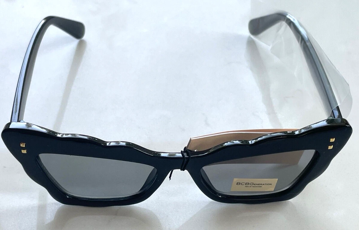 BCBG Max Azria Oversized Geometric Sunglasses NWT Full Set Never Worn bcbg max azria sunglasses products for sale | eBay main image 3