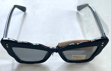 BCBG Max Azria BCBGeneration Black Cat Eye Rockabilly Sunglasses NWT