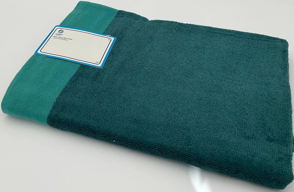 Toalla de baño Amber Mills 100 % algodón 6 30" x 60" terciopelo en 6 colores. Foto 4 de 4