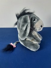 Disneyland Vintage Winnie the Pooh Eeyore Plush Toy Doll Walt Disney 8in