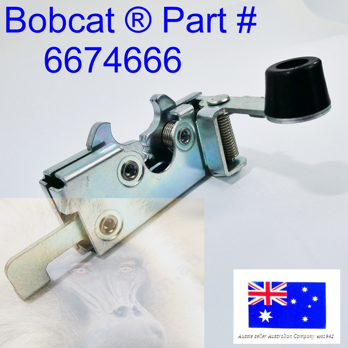 fits Bobcat Inner Door Lock Latch Handle 6674666 463 751 753 763