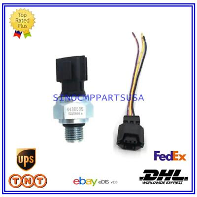 #ad Pressure Sensor Switch Plug amp; Pressure Sensor 4436535 For Hitachi Excavator $37.59