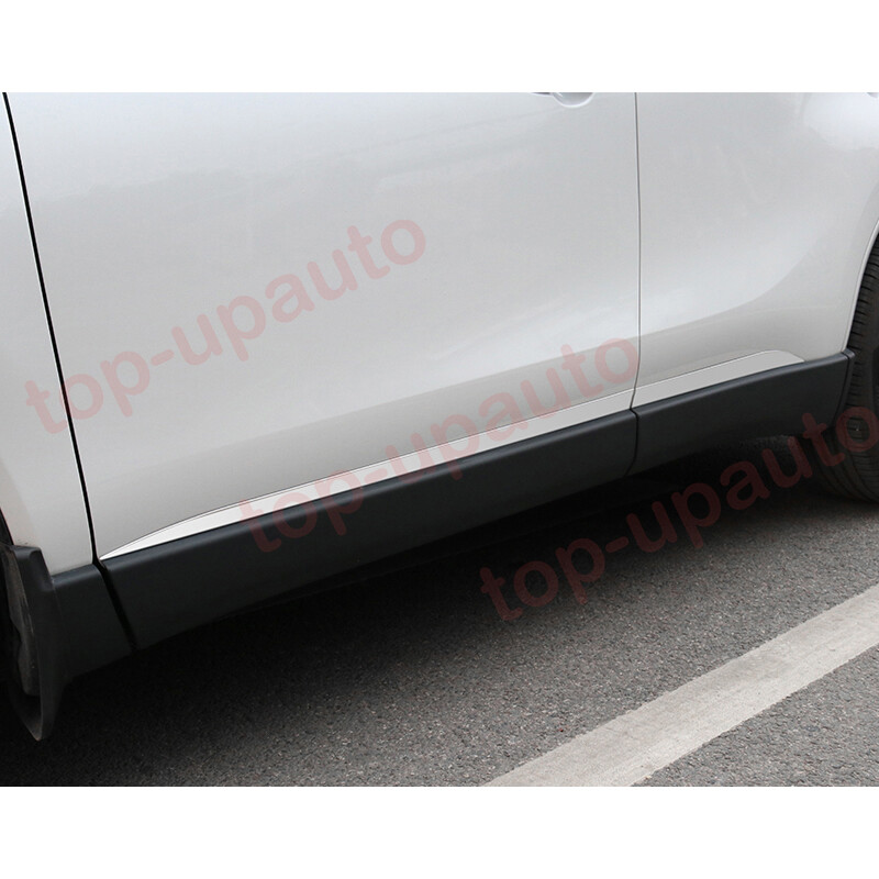 For Toyota Venza 20212022 steel Chrome Side Door Body Guard Molding
