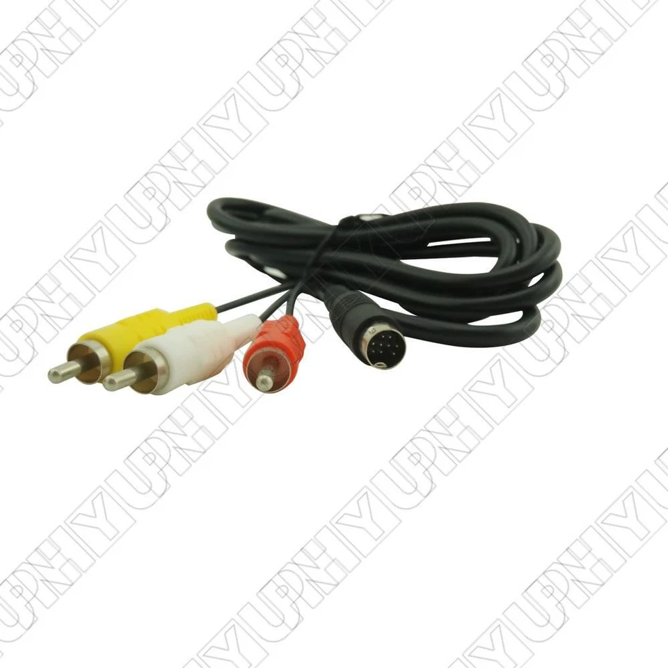 1.8M 9Pin Audio Video AV Cable For SEGA Genesis 2 For Mega Drive 2 TV Connecting - Image 2 of 4