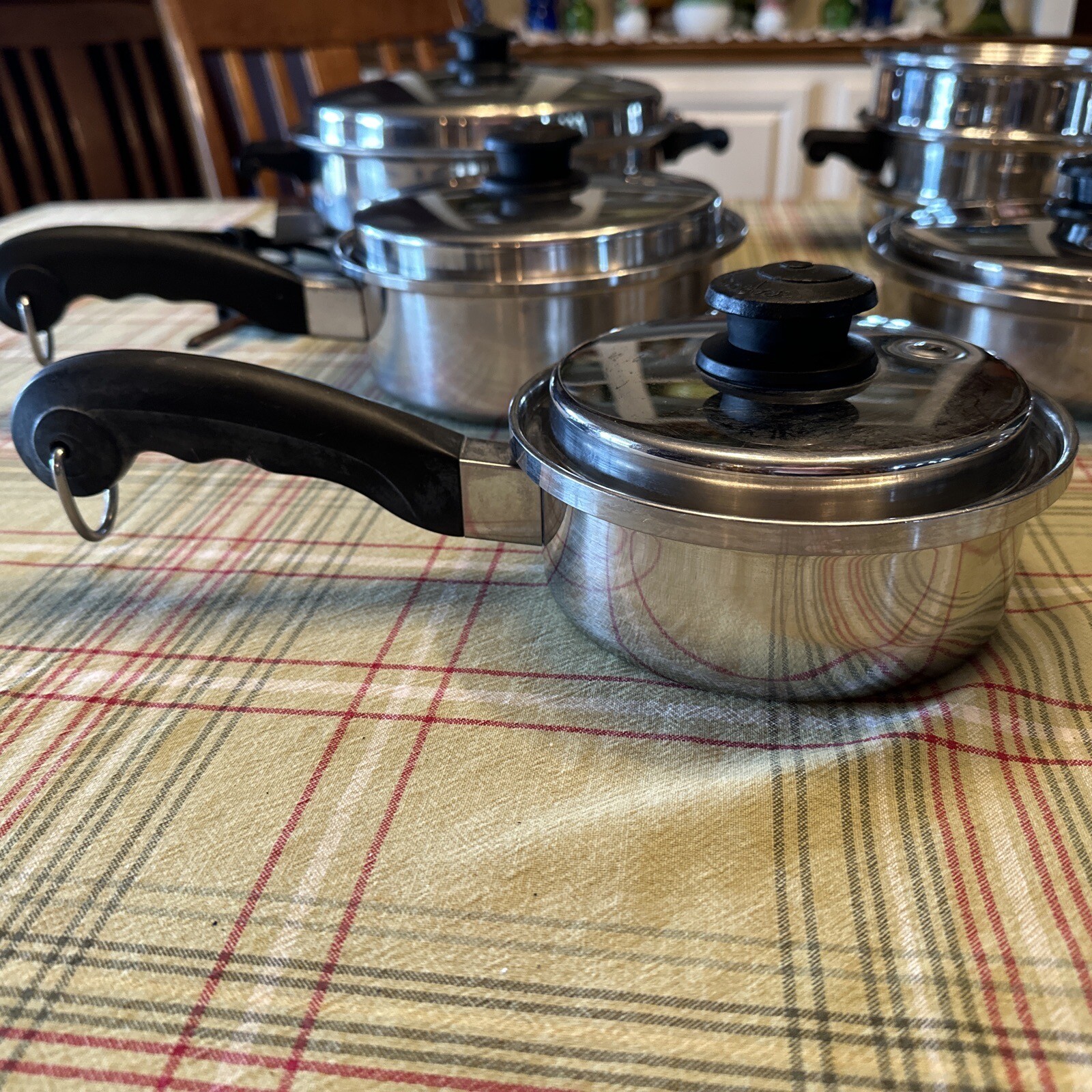 SALADMASTER 188 TriClad & T304S Stainless Steel Cookware Set+Electric