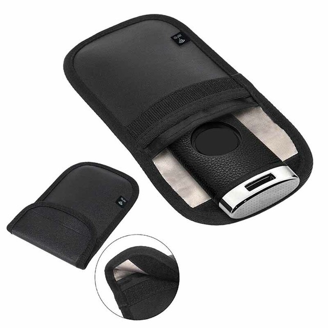 Car Key AntiTheft RFID Signal Blocker Pouch Case Keyless PURFID Block