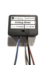 Car air bag SRS light timer switch time relay, 1-10 sec delay stop 12V 1A 10W
