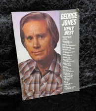 George Jones Piano Book Vocal Greatest Hits Book by Creative Concepts