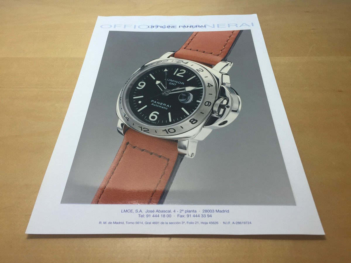 Press Kit OFFICINE PANERAI - Panerai Luminor GMT 44Mm - PAM00023 