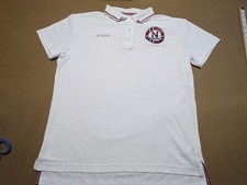 Polo uomo Phenix Norway Team 2018 taglia L large 52 bianca grande piqué