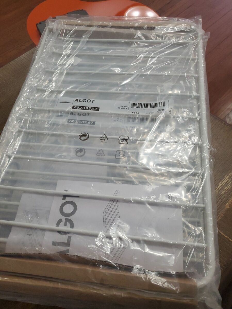 NEW IKEA Algot Trouser Hanger White RARE Discontinued NEW IKEA Algot Trouser Hanger White RARE Discontinued