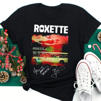 New Roxette Travelling Unisex S-234XL black Unisex shirt B056