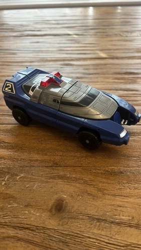 Blue Rescue Megazord Power Rangers Turbo 1997 Bandai Vintage Siren Blaster