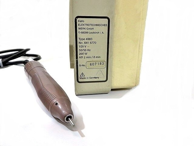 kaVo EWL K11 typ 4990 Micromotor Engine Handpiece Metalworking