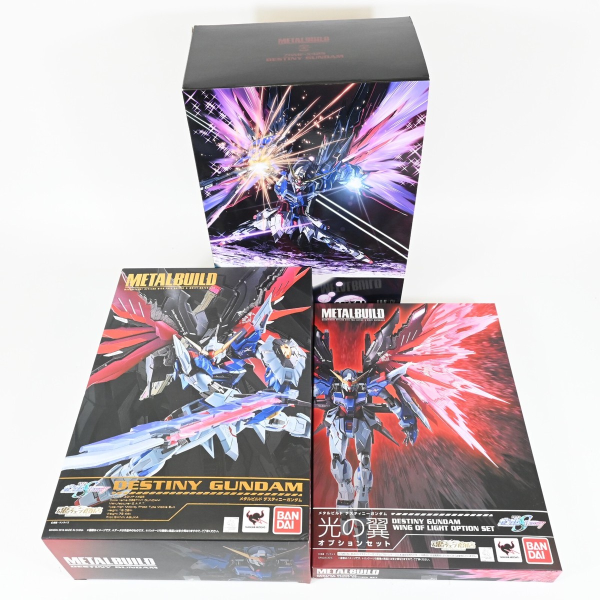 Metal Build Destiny Gundam Wings of Light Option Set Bandai Action 