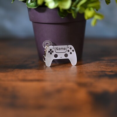 Personalisierter Gaming Schlüsselanhänger - Perfekte Geschenkidee für Gamer