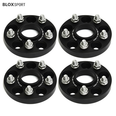 Anodized Black 4Pcs 20mm 5x108 Wheel Spacers for Volvo C30 C70 S40 V50 XC90
