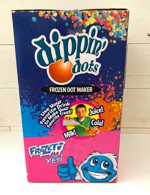 NEW Dippin' Dots Frozen Dot Ice Cream Maker Kid's Kitchen Machine Taste the  Fun! 703086922074