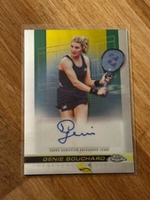 Genie Bouchard - 2024 Topps Chrome Tennis Auto Card #TCA-GBD