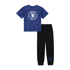 Chelsea F.C Boys Pyjamas 100% Cotton PJs Official Merchandise