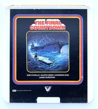 1983 THE FINAL COUNTDOWN - CED Laser Disc - Video Disc - Martin Sheen