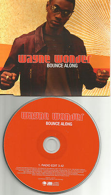 #ad WAYNE WONDER Bounce Along w RARE EDIT EUROPE made PROMO CD single USA seller $24.99