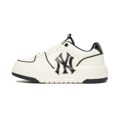 MLB Chunky Liner New York Yankees Shoes NY Baseball Sneakers White/Black US 5-12 - Picture 1 of 6