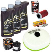 Set Wartung FüR KTM LC4-E 640 400 97-02 ÖL 3L Luftfilter 2 X ÖLfilter ZüNdkerze