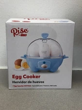 Rise by Dash REC005GBSK04 Blue Egg Cooker