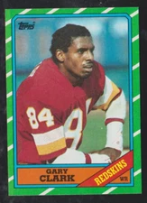 1986 TOPPS FOOTBALL #176 GARY CLARK ROOKIE NMMT ** FREE SHIP **