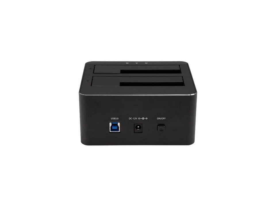 StarTech.com Dual Bay SATA HDD Docking Station for 2 x 2.5/3.5" SATA SSDs/HDDs - - Image 2 of 2