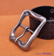 Personalized Novelty Heavy Strong Bike Men Retro Center Bar Pin Belt Buckle 40mm