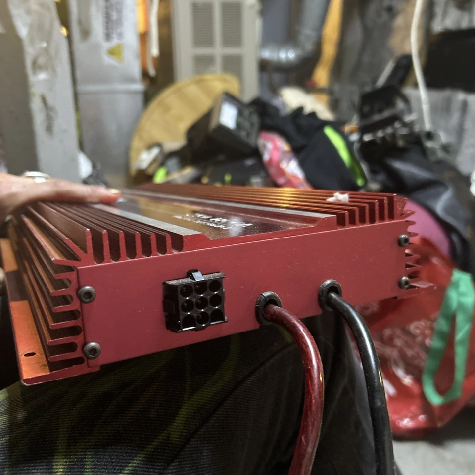 Винтажный Orion HCCA 250 Высокоточный Конкурентный Усилитель с X-over OG Cheater Amp - Изображение 2 из 3