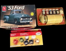 1985 Amt 1953 Ford Pickup 125 Model Kit 6606 Vtg Testors Spray Paint Kit 1985 Amt 1953 Ford Pickup 125 Model Kit 6606 Vtg Testors Spray Paint Kit
