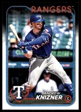 Andrew Knizner 2024 Topps Update #US89 Rangers MLB READ FREE SHIP AutographDen