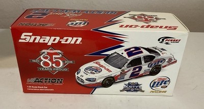 Rusty Wallace #2 Miller Lite Snap On 85th 2005 Dodge Charger Pearl 1:24 Action