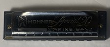 Vintage M. Hohner Special 20 Marine Band C Harmonica No Case Made In Germany