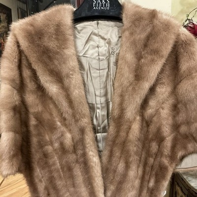 Mink Shawl Fur Coat