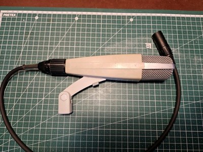 Vintage Sennheiser MD 421-2 Mikrofon mit Tuchel Adapter