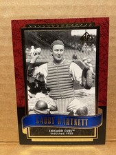 2003 SP Legendary Cuts #44 Gabby Hartnett Chicago Cubs 